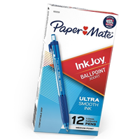 PaperMate InkJoy 300 Retractable Ballpoint Pens, Medium Point