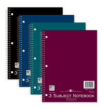Roaring Springs 3 Subject Notebook 120 Pages