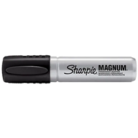 Sharpie Magnum Permanent Marker, Chisel Tip, Black