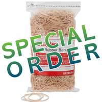 Staples Economy Rubber Bands, #19, 1 lb. Bag, 1640/Pack