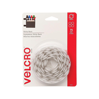 Velcro® Brand 5/8 Sticky Back Hook & Loop Fastener Dots, White