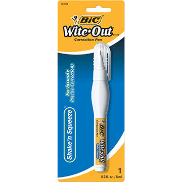 Bic Wite-Out Shake'n Squeeze Pen (SKU 1016508945)
