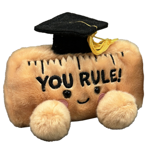 You Rule  Graduation Plush